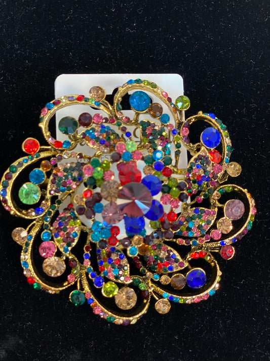 QUEENS BROOCH MULTI